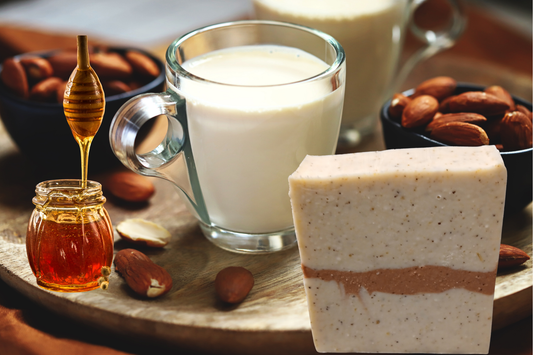 Almonds, Milk & Honey Soap