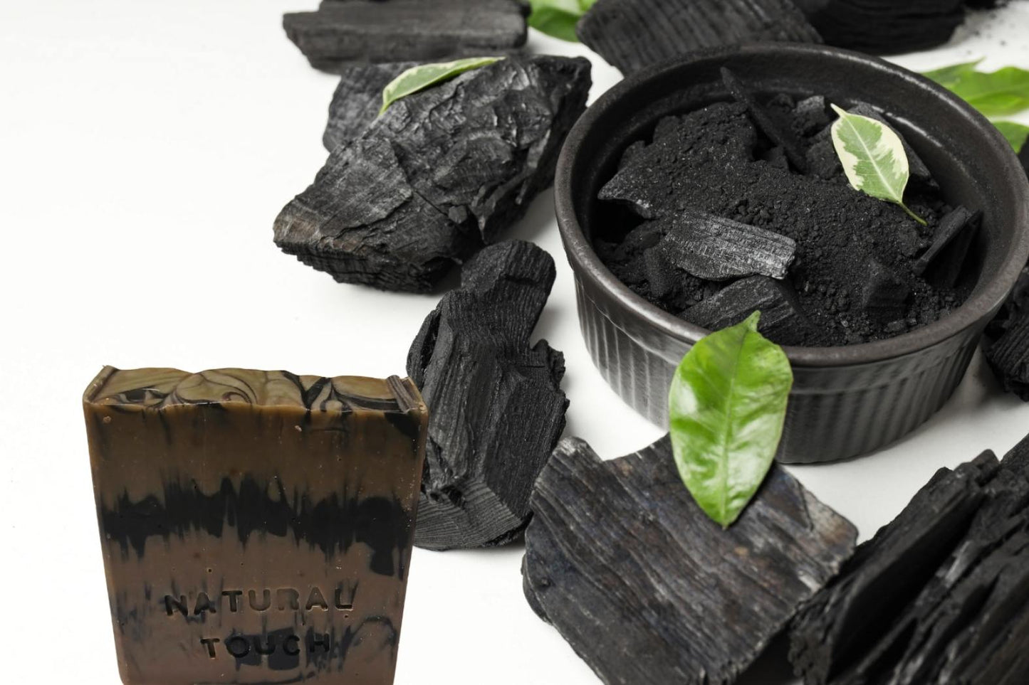 Activated Charcoal and Green Tea Soap