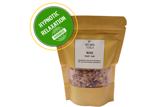 Rose Petal Bath Salt Bag 5.2 OZ.