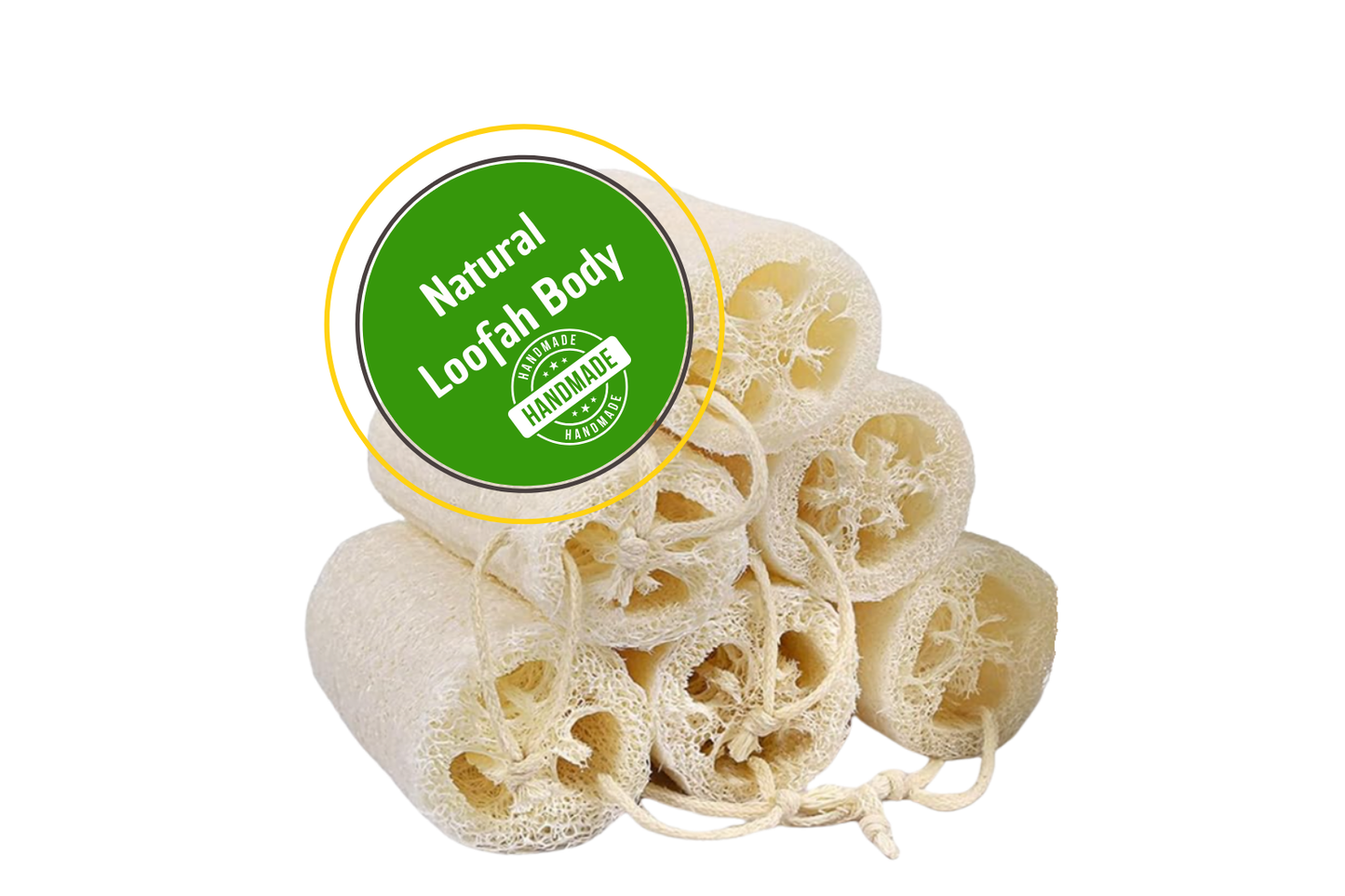 VZ2 1 Pcs. Natural Loofah Body Scrubber Sponge